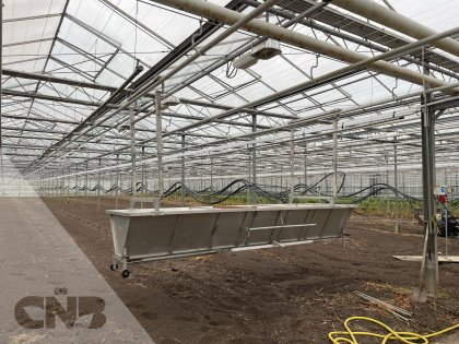 Sneeuwbak styromull strooibak monorail