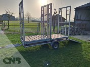 Foto van Aanhangwagen voor 2 veilingkarren